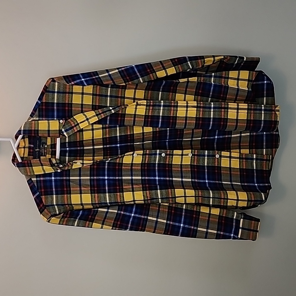 Ralph Lauren classic-fit Performance flannel